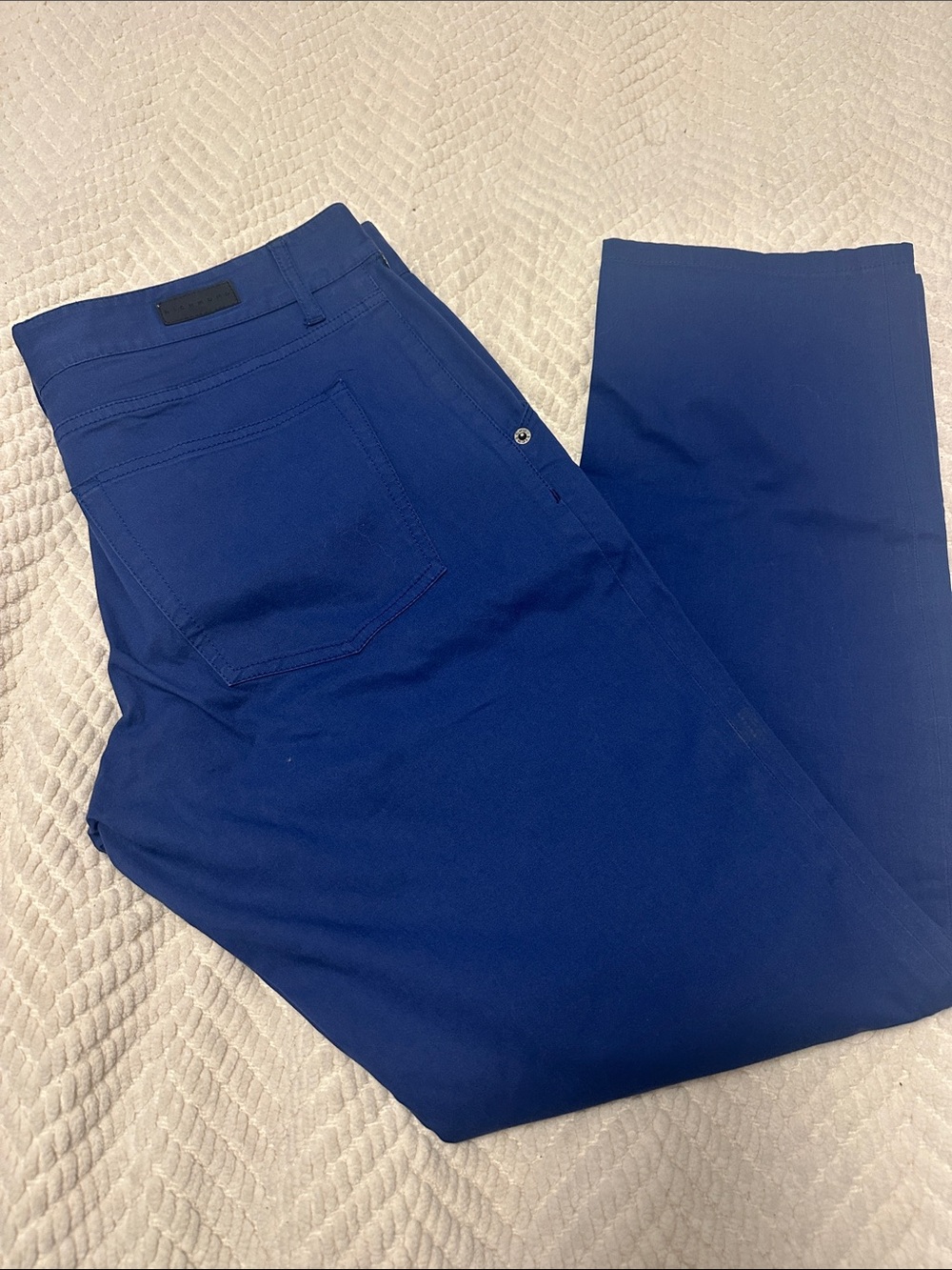 Richmond Men's Slim Straight pants  Blue